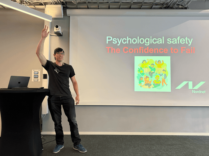 Psychological Safety - The Confidence to Fail - Diving deep into one of my favorite topics! 🧠 Speaking about psychological safety and 'The Confiden...